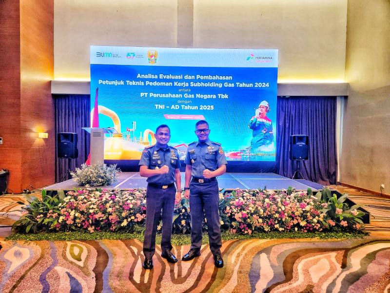 Dandim 0320/Dumai Tekankan Pentingnya Evaluasi Kerja Sama PGN dan TNI-AD