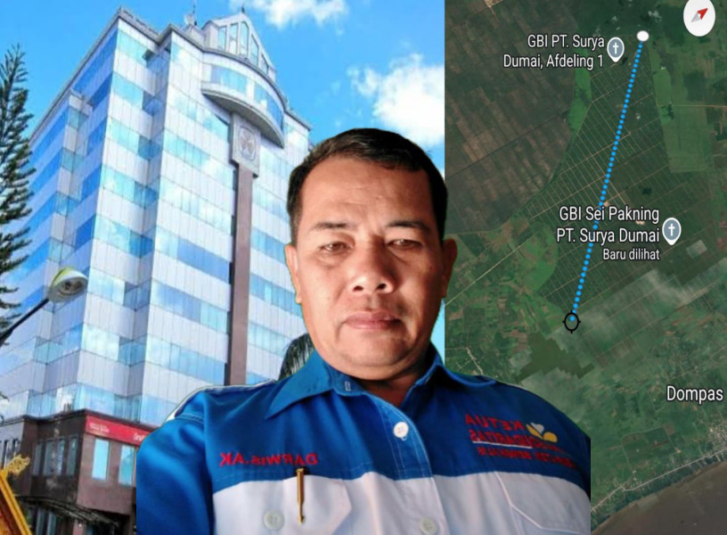 BPN-ICI Riau Ajukan Permohonan Pengukuran Ulang Lahan PT SDA kepada Dinas Perkebunan Bengkalis