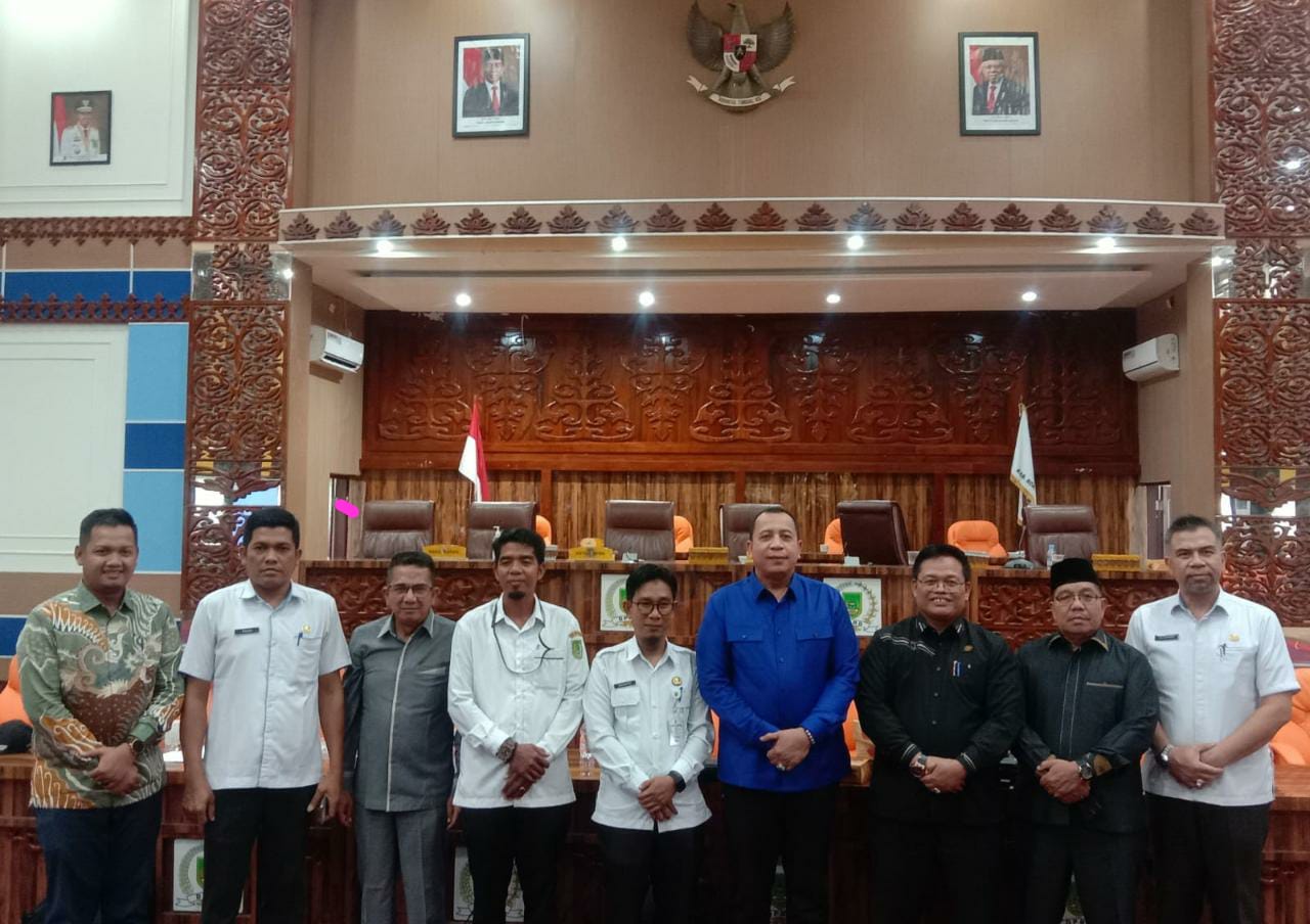 Komisi B DPRD Rohil Bersama PMD dan Biro Hukum Gelar Rapat Perdana