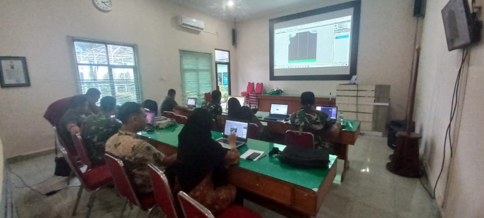 Hadapi Zaman Digitalisasi, Kodim 0320/Dumai Laksanakan Pelatihan Desain Grafis