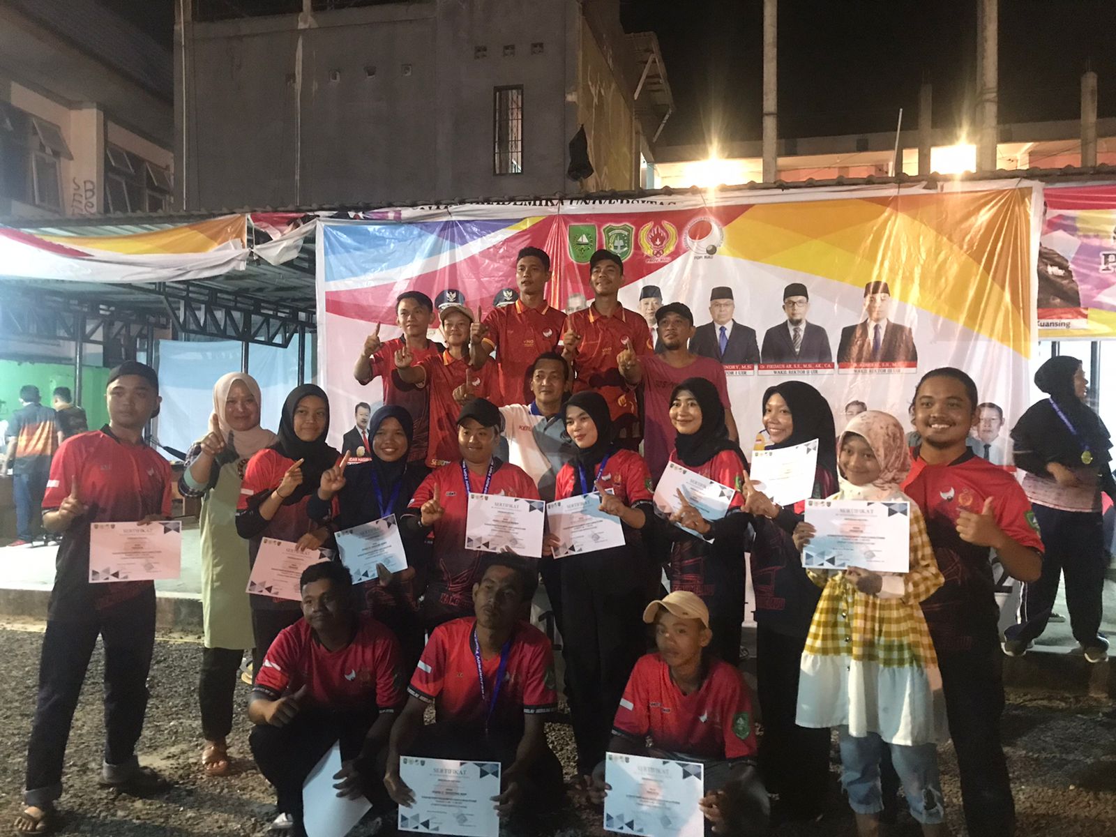 Kontingen Pentaque Kabupaten Bengkalis Juara Umum Kejurda Riau