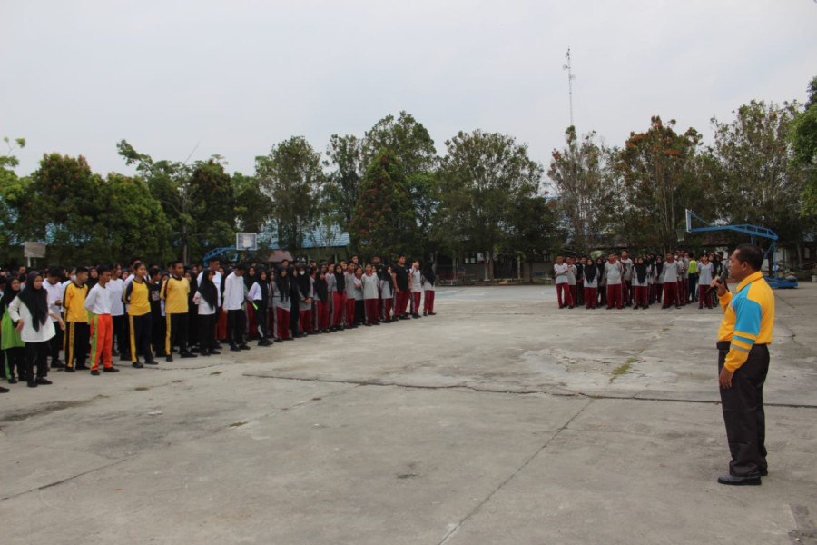 Kemeriahan Perlombaan HUT KE-78 RI di SMAN 1 Siak