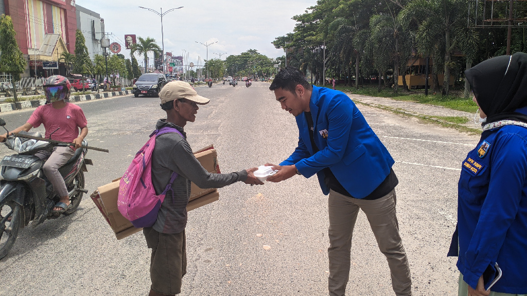 DPK KNPI Dumai Kota Laksanakan Kegiatan Jum'at Berkah