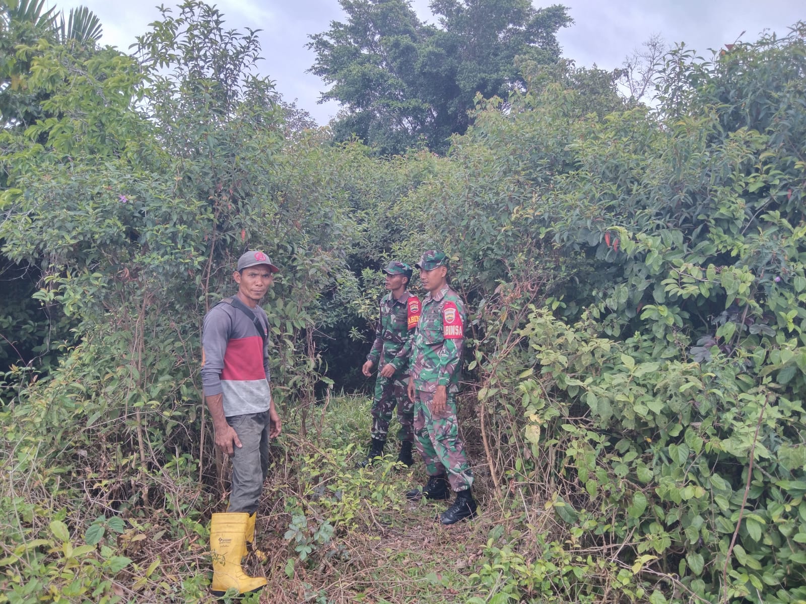 Serda Chanro Berikan Sosialisasi Pencegahan Karhutla Kepada Masyarakat
