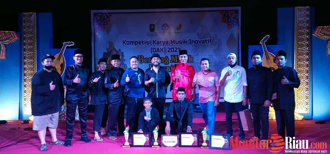 Kota Dumai Raih Juara Umum dalam Kompetisi Karya Musik Inovatif 2021