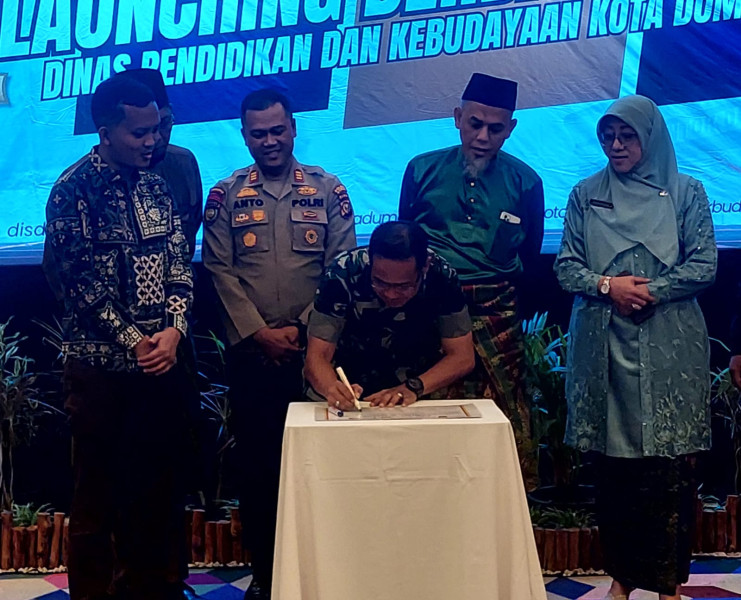 Kodim 0320/Dumai dan Pemkot Dumai Tandatangani Deklarasi Kelestarian Budaya Melayu