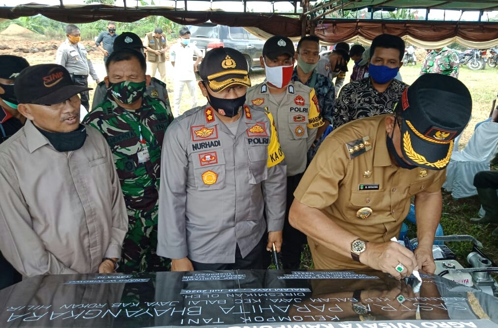 Besok Kabaharkam Polri Ke Rohil, Tinjau Kampung Tangguh Gerakan Jaga Kampung Polda Riau