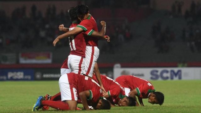 Menang Telak 8-0 Begini Posisi Timnas U16 Indonesia