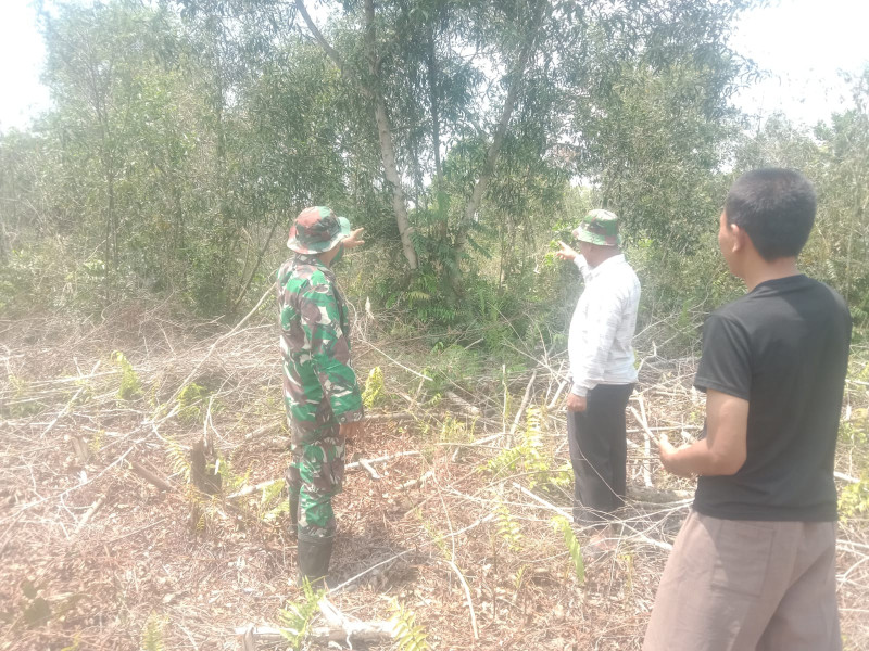 Serda SMP Sinaga Berikan Pemahaman Bahaya Karhutla
