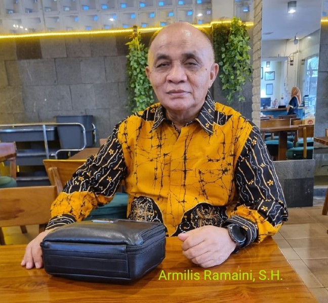 Advokat Senior Armilis Ramaini, S.H.: Tidak Ada yang Kebal Hukum, yang Mereka Korup Bukan Uang Nenek Moyang Mereka