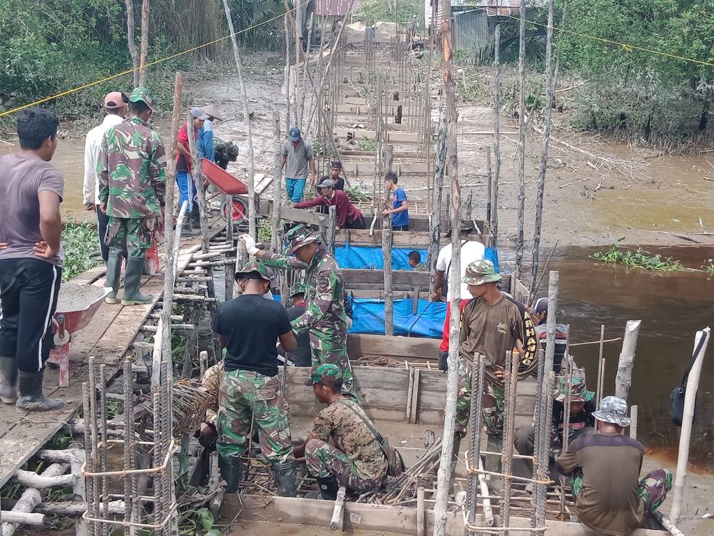 TMMD Kodim 0314/Inhil, Ini Tanggapan Tokoh Masyarakat