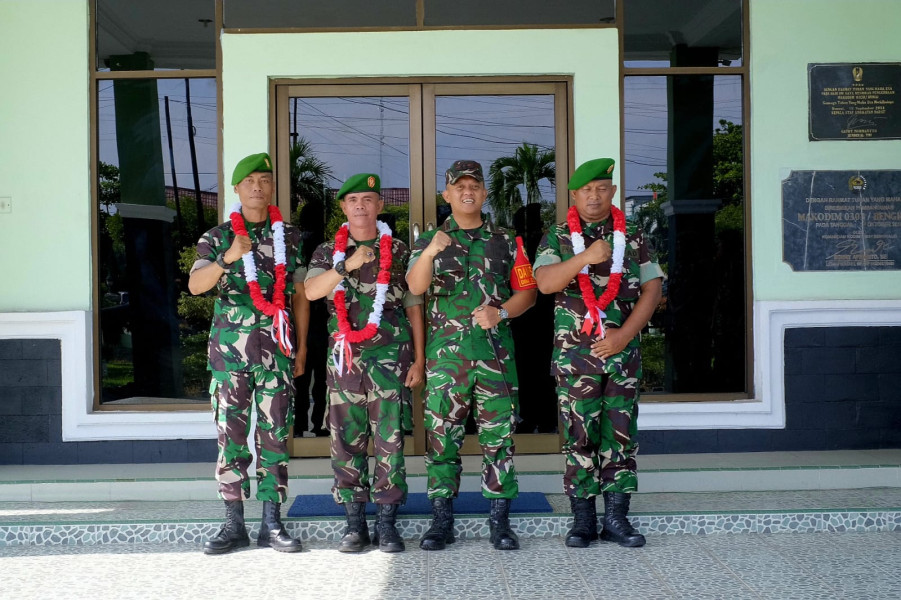 Dandim 0320/Dumai Sambut Kepulangan Tiga Bintara Khusus Dari Rindam I/BB