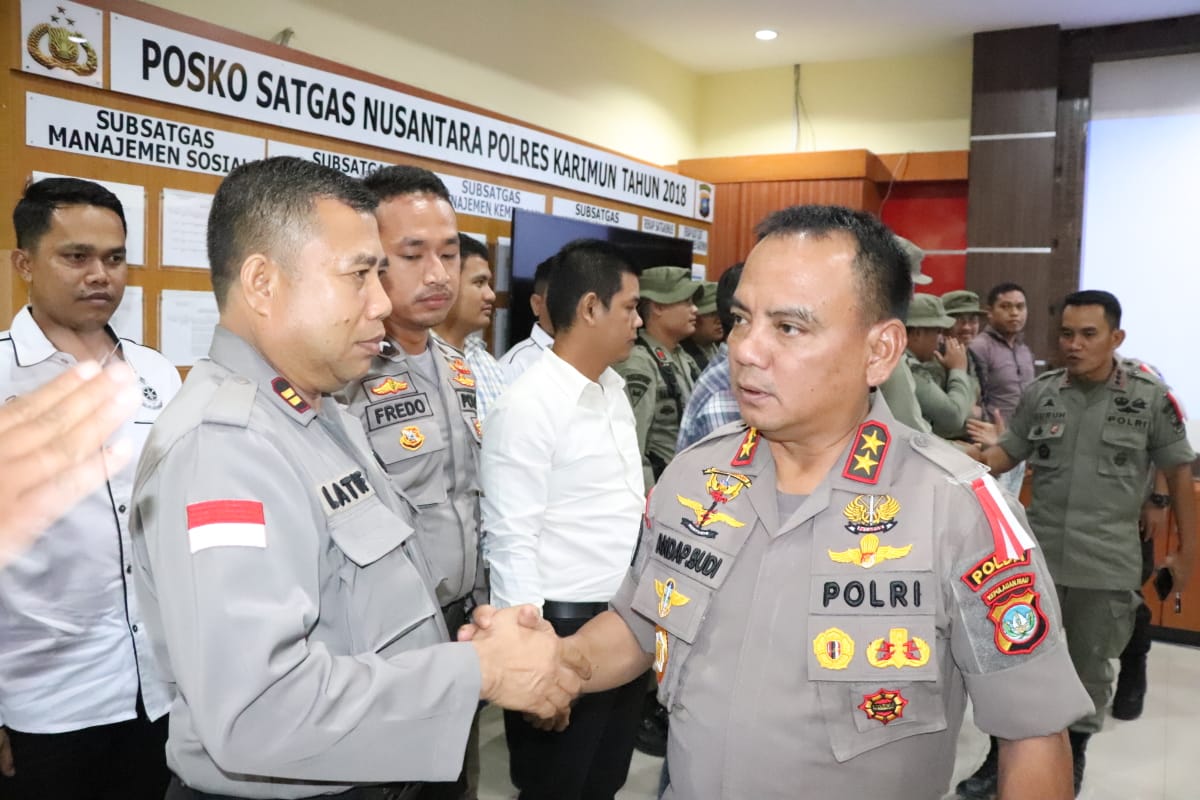 Kapolda Kepri Kunker ke Polres Karimun dan Hadiri Penutupan TMMD ke-105