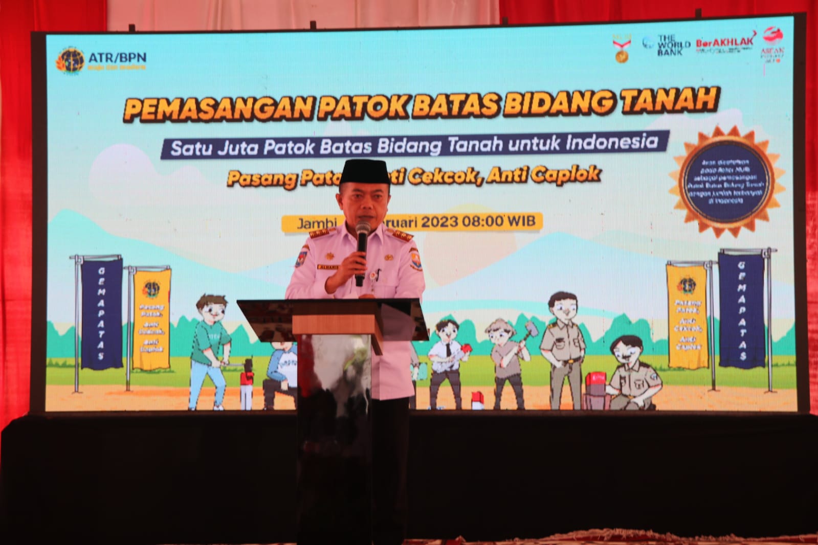 Al Haris: Gemapatas Upaya Tingkatkan Kesadaran Masyarakat Jaga Batas Tanah