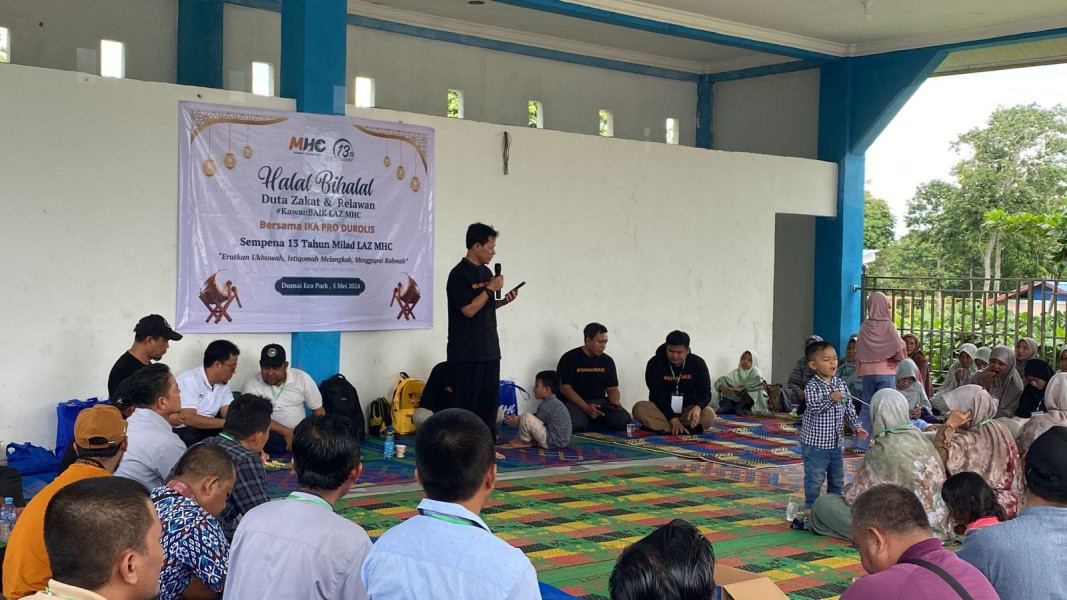 LAZ MHC Gelar Halal bihalal bersama Duta Zakat dan Relawan IKA Pro Durolis
