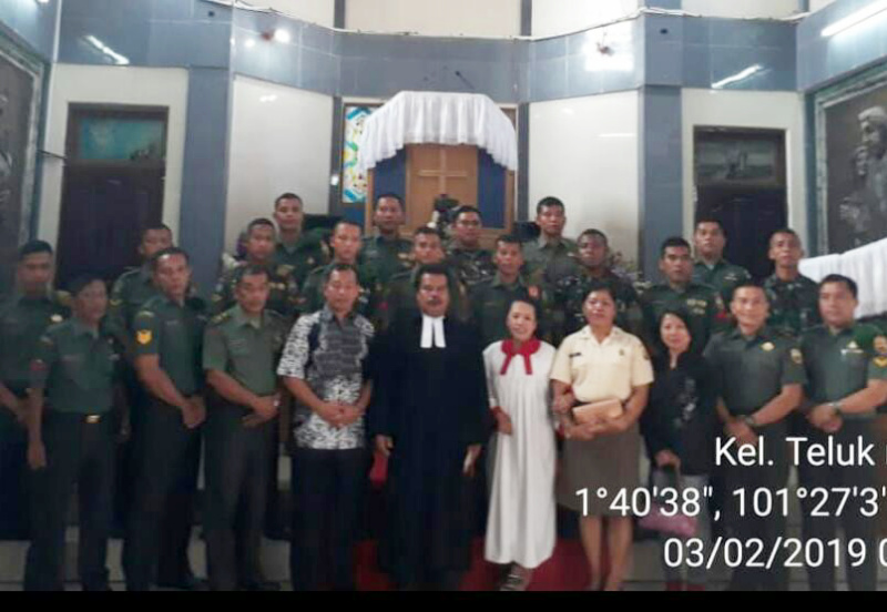 Dandim 0320/Dumai Ajak Umat Kristiani Doa Bersama untuk Keselamatan Bangsa