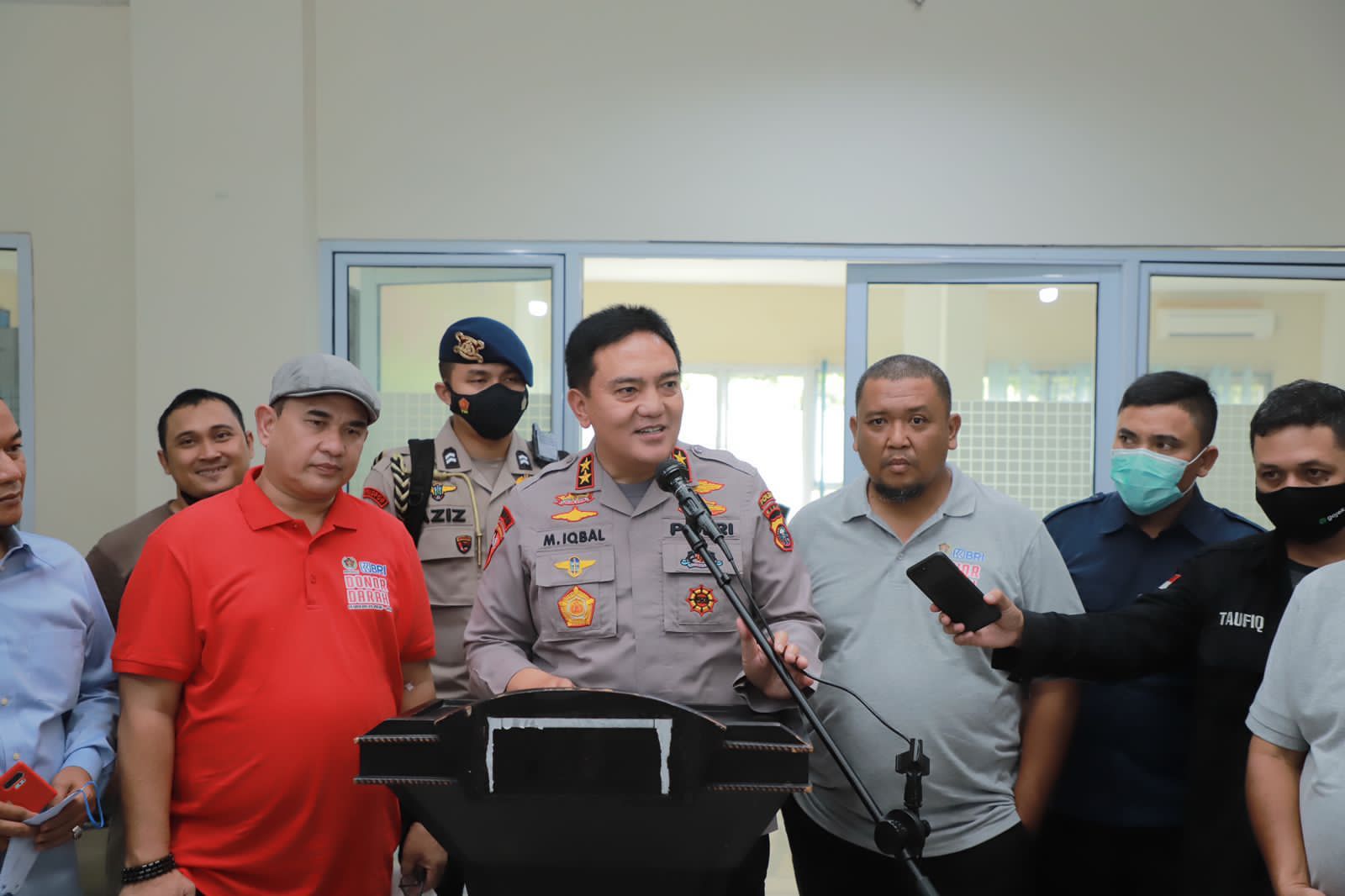 Kapolda Kunjungi PWI Riau : Saya Datang Karena Wartawan Adalah Pahlawan Saya