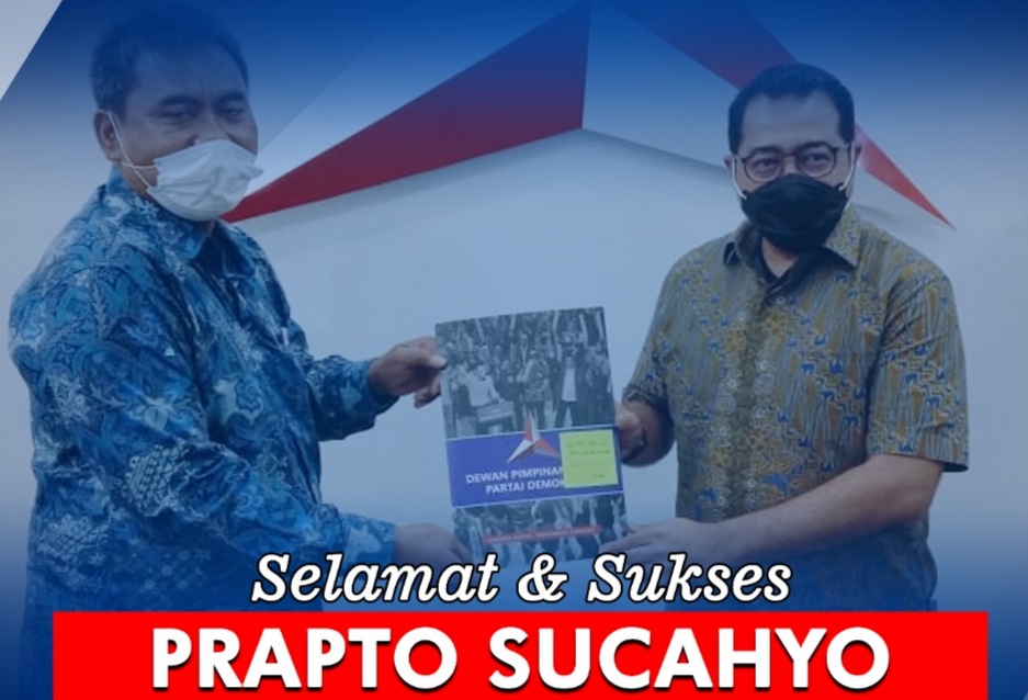 Prapto Sucahyo Jabat Plt Ketua DPC Partai Demokrat Dumai