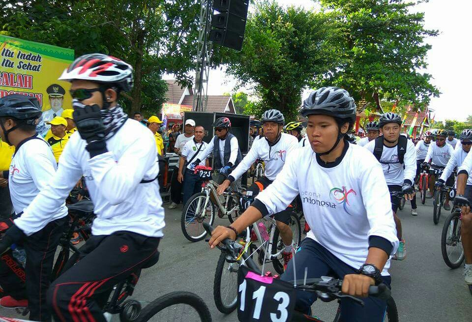 Ratusan Peserta Jelajah Ekowisata Solop 2017 Dilepas