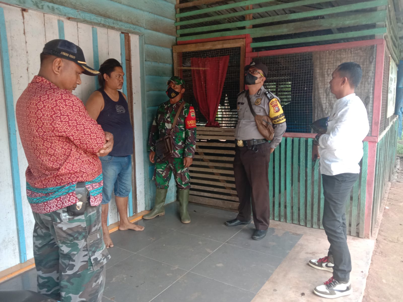 Sertu Jaenal Arifin Beri Himbauan ke Masyarakat