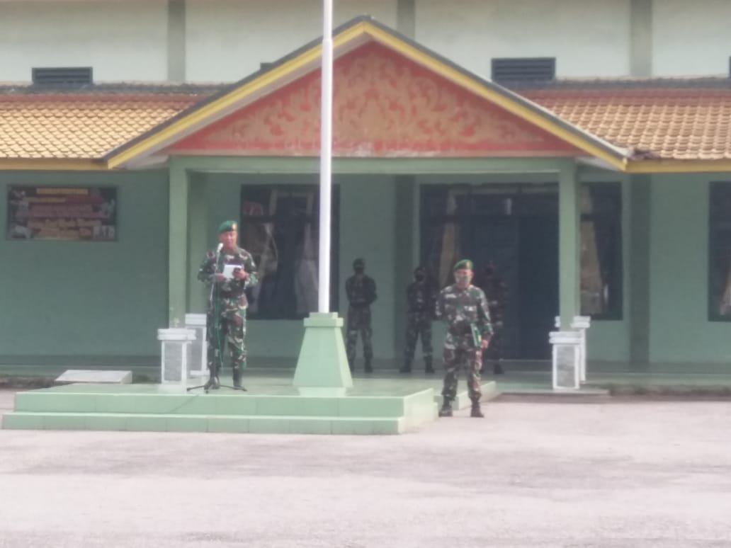 Kodim 0320/Dumai Laksanakan Upacara 17an