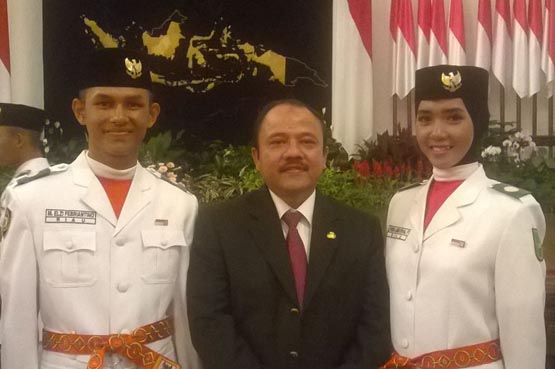 Dua Putra dan Putri Terbaik Riau Terpilih Sebagai Paskibraka di Istana Negara