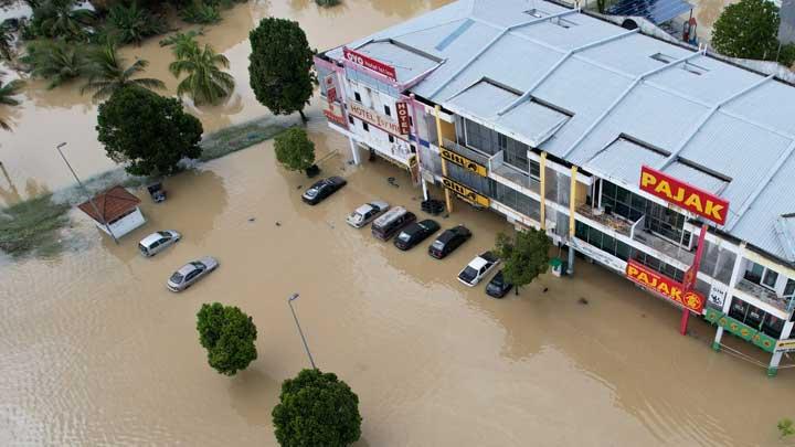 Tujuh Negara Bagian di Malaysia Terendam Banjir