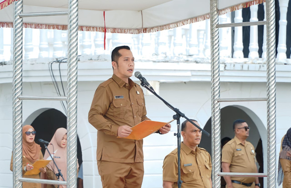 Diskominfotik Rohil Mendapat Bantuan Pembangunan Menara Telekomunikasi Dari Pusat