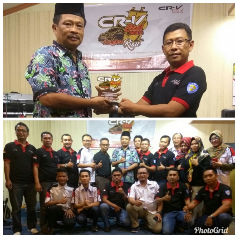 CR-V Club Indonesia Chapter Riau Touring Merdeka Ke Inhil