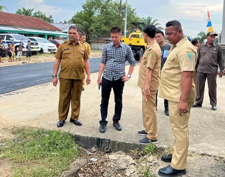 Bupati Tinjau Lokasi Kunker Presiden RI Joko Widodo Ke Rohil