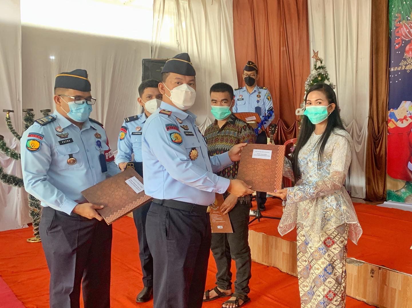 41 Warga Binaan Rutan Dumai Terima Remisi Khusus Hari Natal Tahun 2021