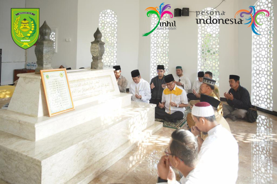Makam Syekh Abdurrahman Siddiq Diziarahi Gubri saat Safari Ramadhan