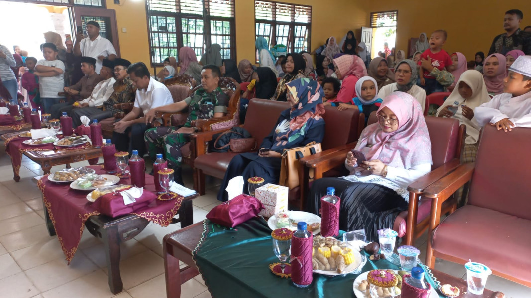 Acara Perpisahan TK Islam At-Taubah Dihadiri Oleh Peltu Cecep Komara