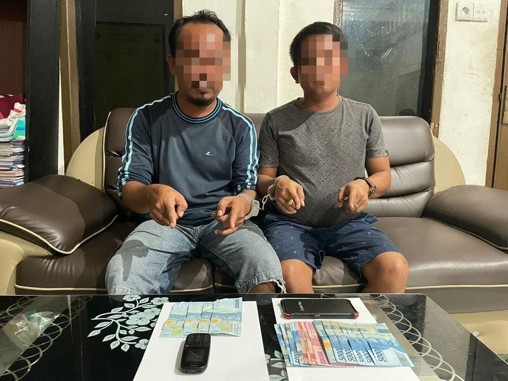Satreskrim Polres Bengkalis Ringkus Dua Orang Pelaku Judi Online
