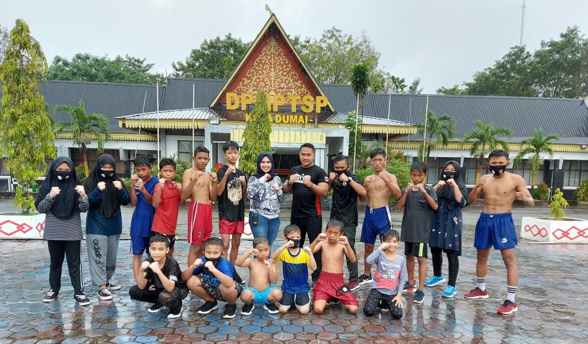 Muay Thai Dumai Targetkan 6 Emas Dalam Pagelaran Porprov 2021 di Kuansing
