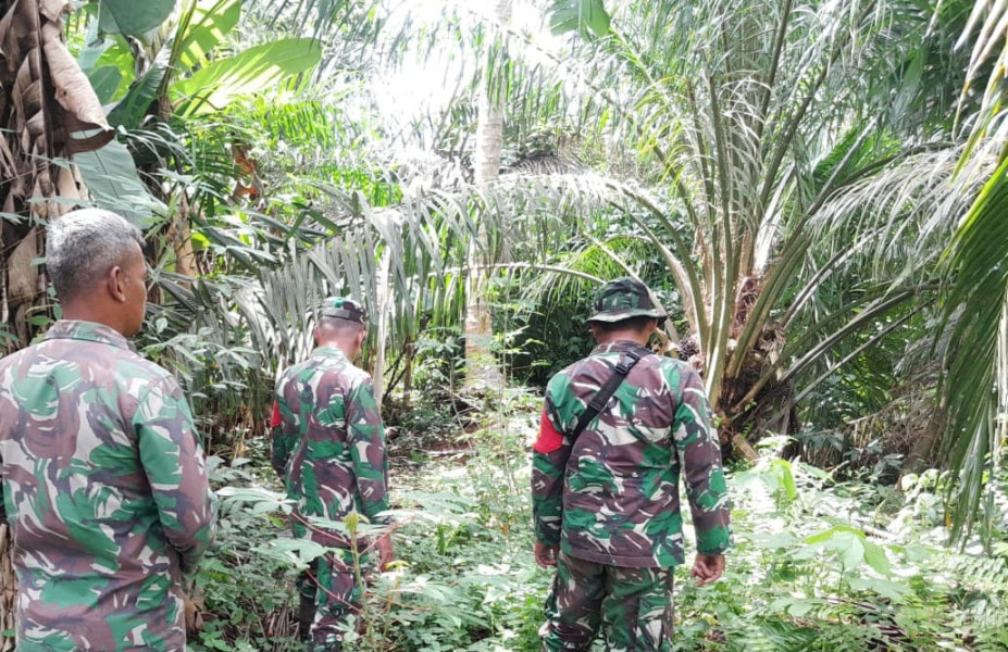 Pelda Andre Intensifkan Patroli dan Sosialisasi Cegah Karhutla di Wilayah Binaan