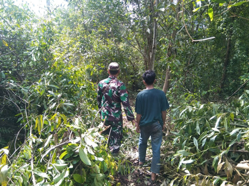 Tingkatkan Kesadaran Akan Bahaya Karhutla, Koptu Erwan Laksanakan Sosialisasi