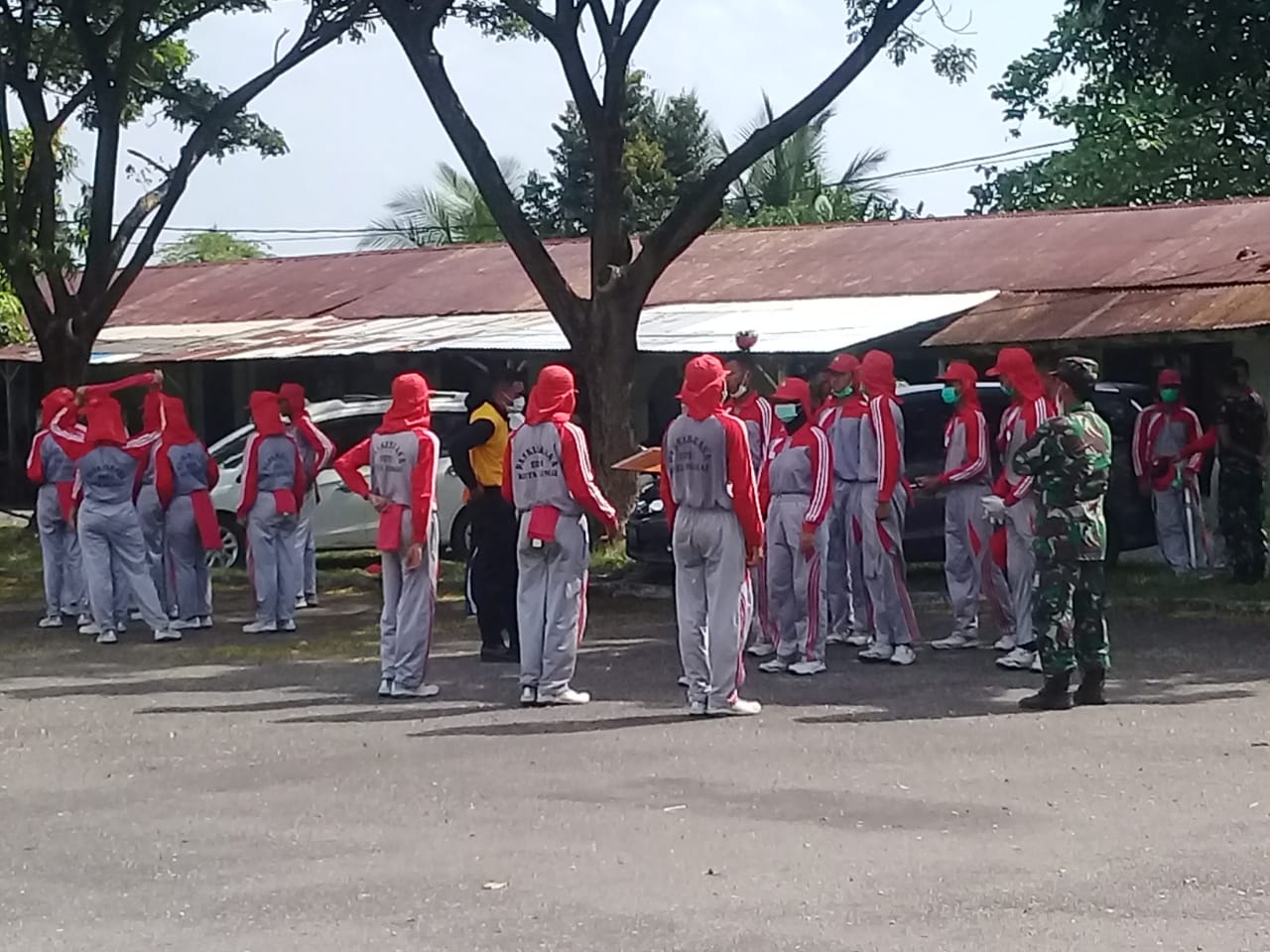 Paskibra Dumai 2021 Matangkan Persiapan Jelang HUT RI ke 76