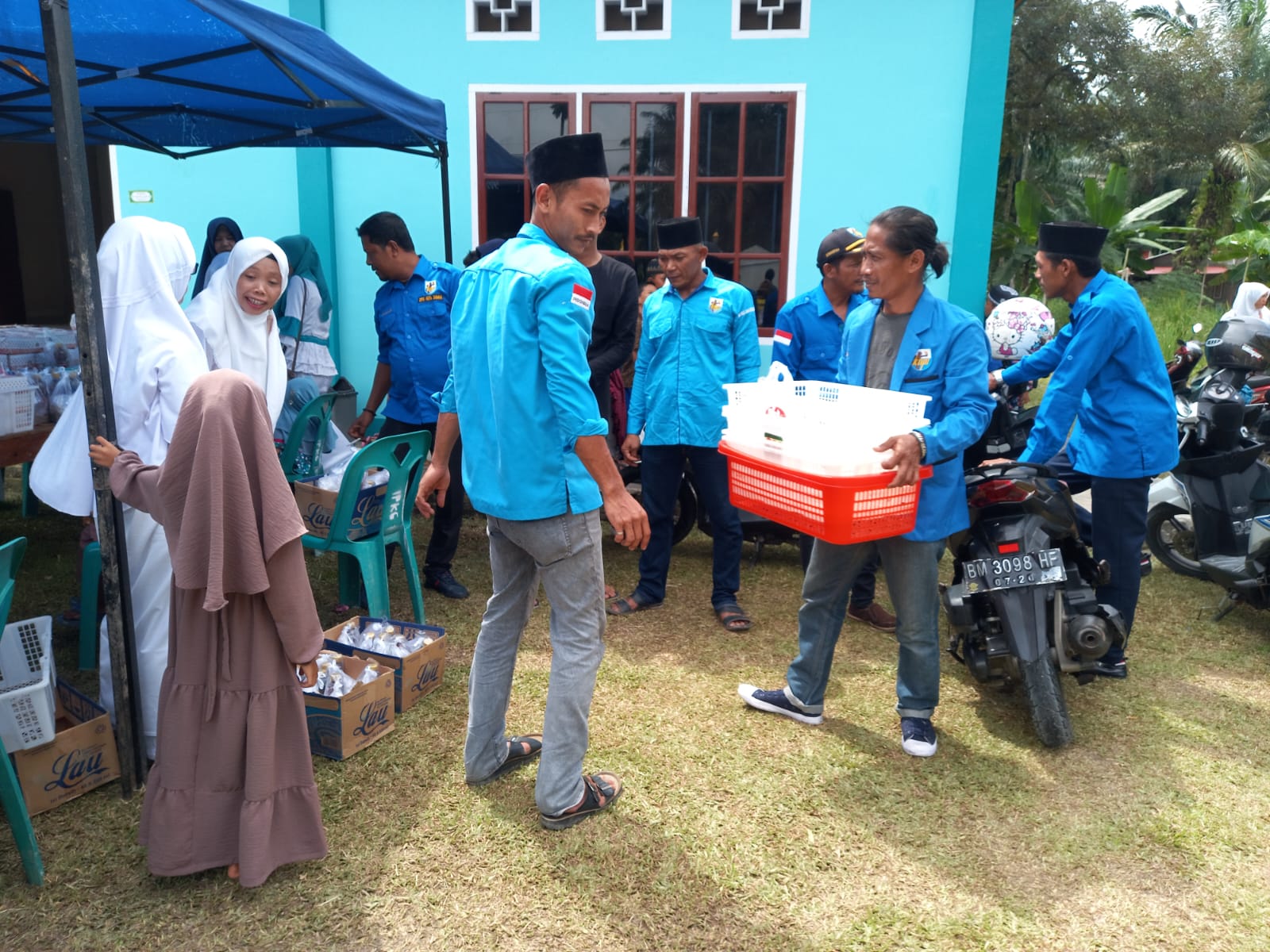 KNPI PK Dumai Barat Laksanakan Kegiatan Berbagi Sempena Hari Sumpah Pemuda
