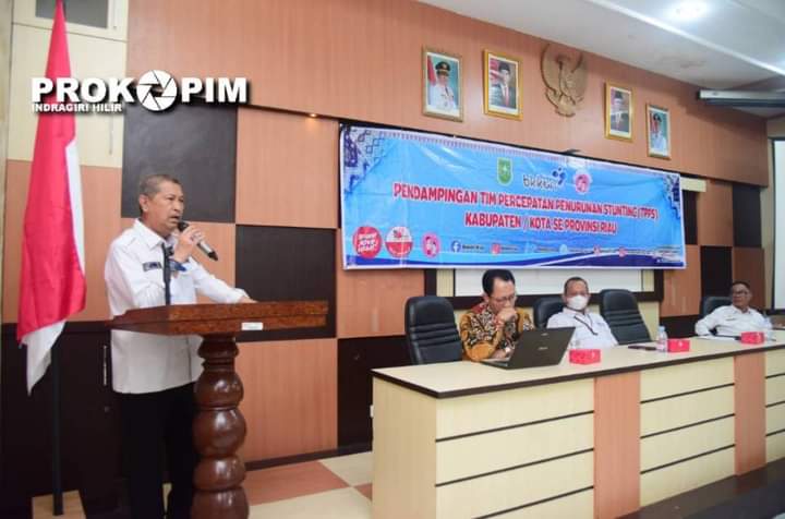 Wabup Buka Rapat Pendampingan Penyusunan Raker TPPS Inhil Tahun 2023