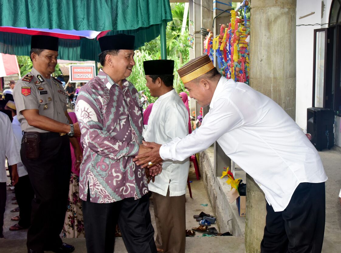 Wabup Inhil Hadiri Maulid Nabi Muhammad SAW 1439 H di Benteng Utara