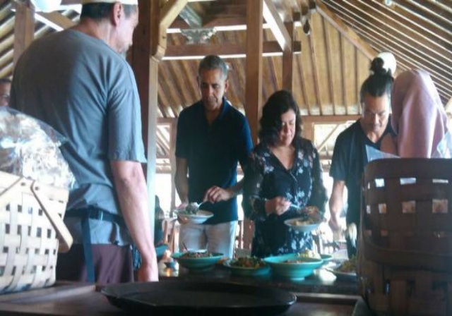 Mi Lethek Favorit Obama saat Makan Siang di Bantul