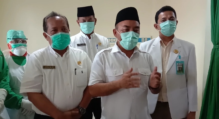 Bupati Labuhanbatu Menepis Berita Hoax yang Menyebutkan Warga Terinfeksi Covid-19