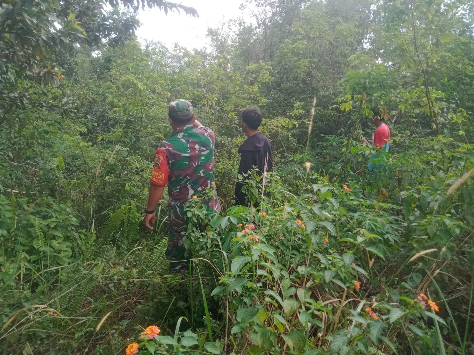 Stop Karhutla, Serma Sukardi Sampaikan Sosialisasi