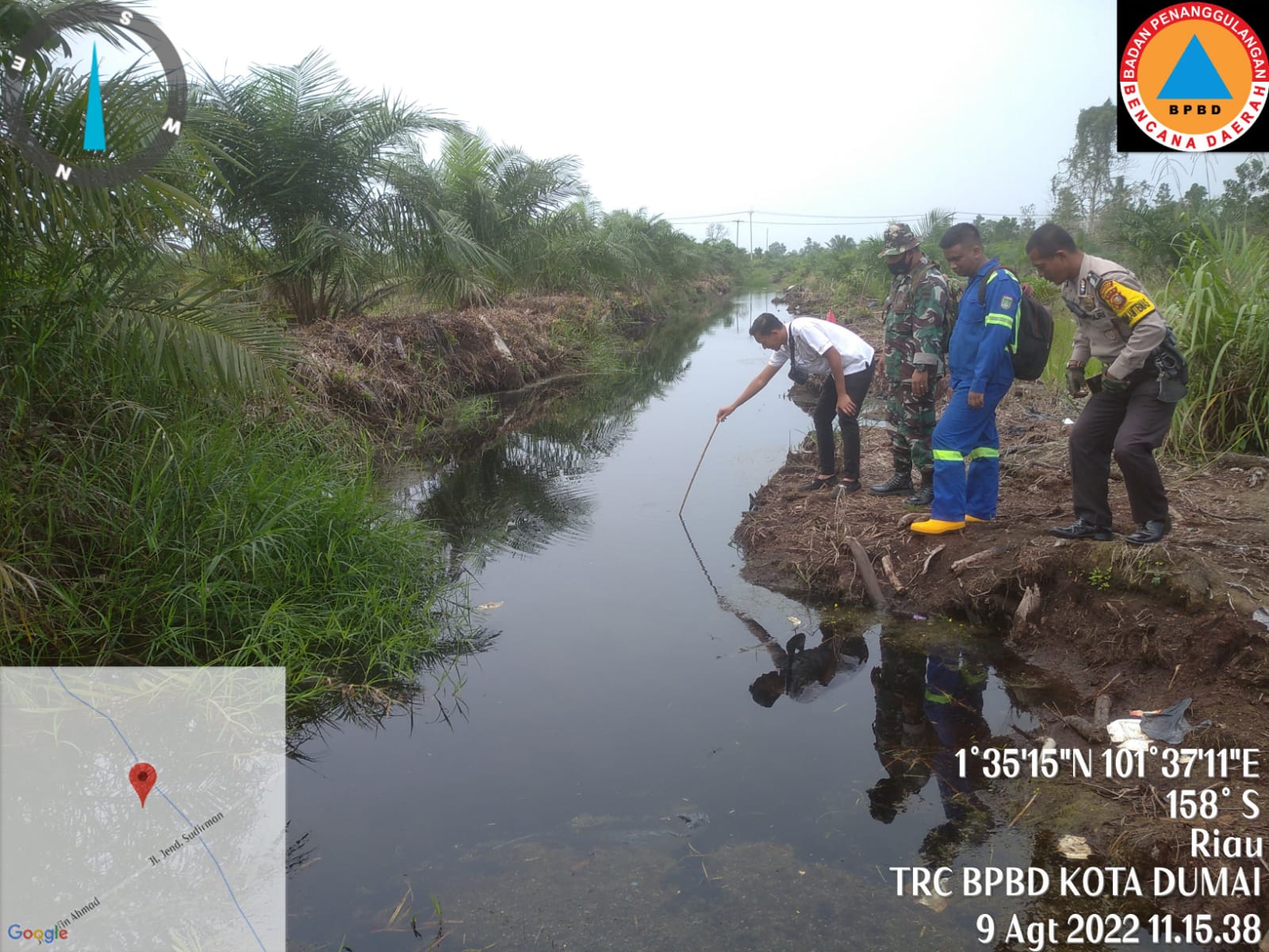 Pelda Hendrianto Ikuti Patroli Terpadu Cegah Karhutla