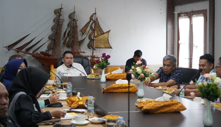 Pj Bupati Inhil Pimpin Rapat Strategis Pengendalian Inflasi