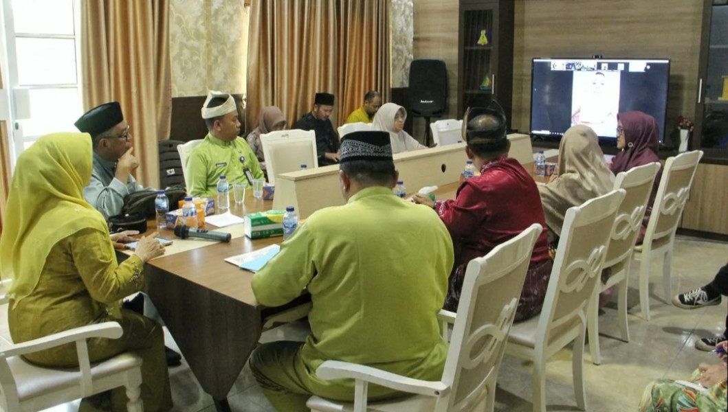 Dinkes Dan TPPS Inhil Hadiri Acara Persiapan Pelaksanaan Kegiatan Sosialisasi Gerakan Pengukuran Dan Intervensi Serentak Pencegahan Stunting Provinsi Riau