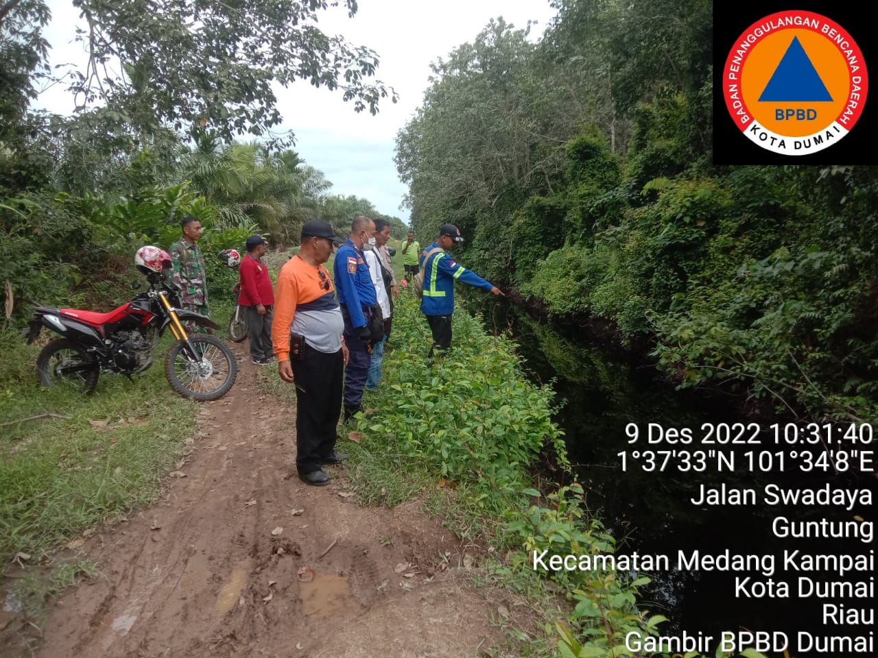 Giat Cegah Karhutla Masih Terus Dilakukan Oleh Babinsa