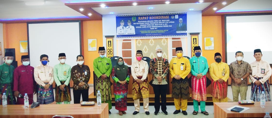 Kanwil DJPb Provinsi Riau Gelar Rakor Bersama Pemkab  Rohil Terkait Pelaksanaan Anggaran 2021