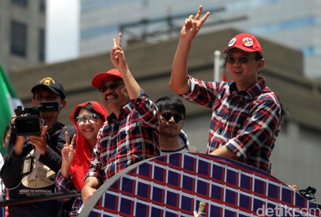 Pembagian Tugas Saat Debat, Ahok: Porsi Saya dengan Djarot Sama